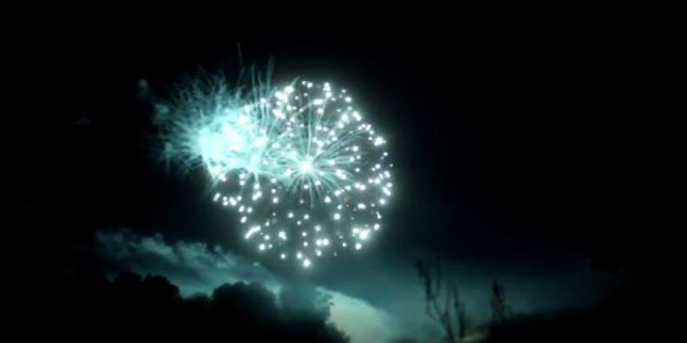 Feu d’artifice de Pouilly-sur-Loire, 14 juillet 2016