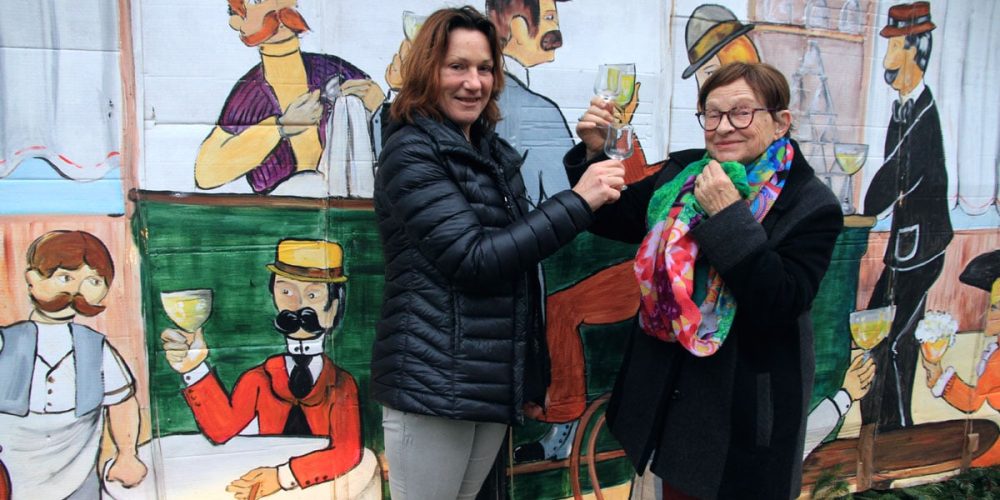 Mado Batt et Martine Beltramelli embellissent Pouilly